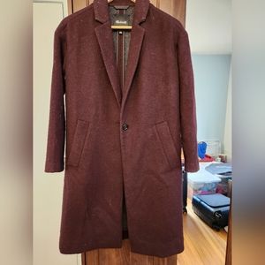 Madewell brown long blazer